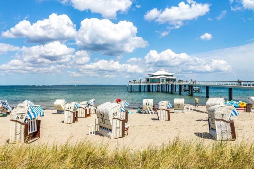 Gemuetliche Ferienresidenz Mit Meerblick Ueber Die Wundervolle Luebecker Bucht Timmendorfer Strand Exterior photo